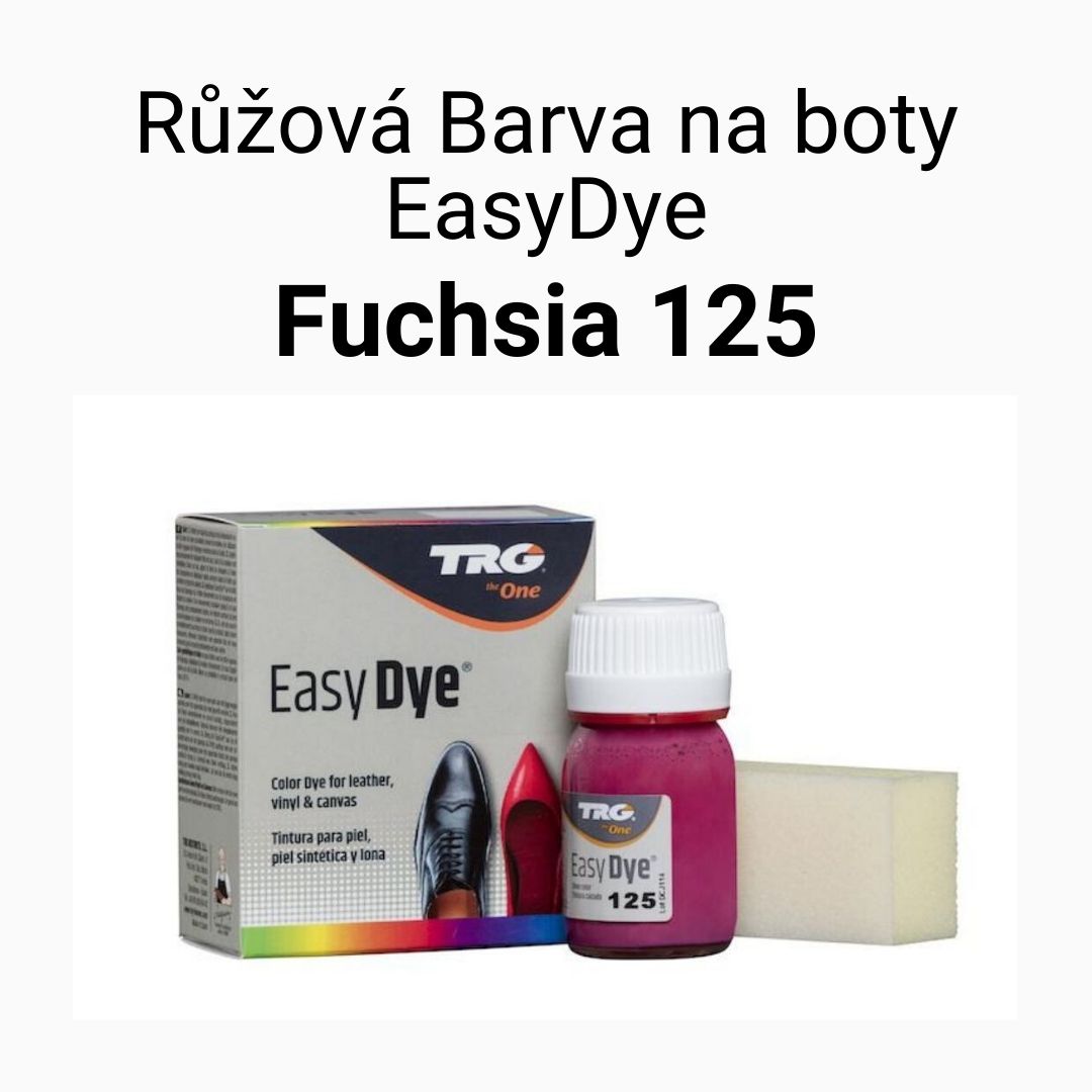 RŮŽOVÁ BARVA NA KŮŽI EASY DYE TRG FUCHSIA 125